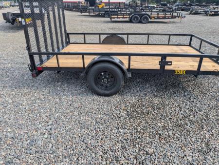 New 2027 Big Tex Trailers 2027 Big Tex Trailers 7x12 35SX w/ 4' Tailgate Utility Trailer Utility Trailer