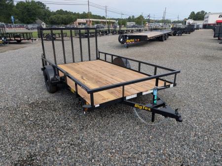 New 2027 Big Tex Trailers 2027 Big Tex Trailers 7x12 35SX w/ 4' Tailgate Utility Trailer Utility Trailer