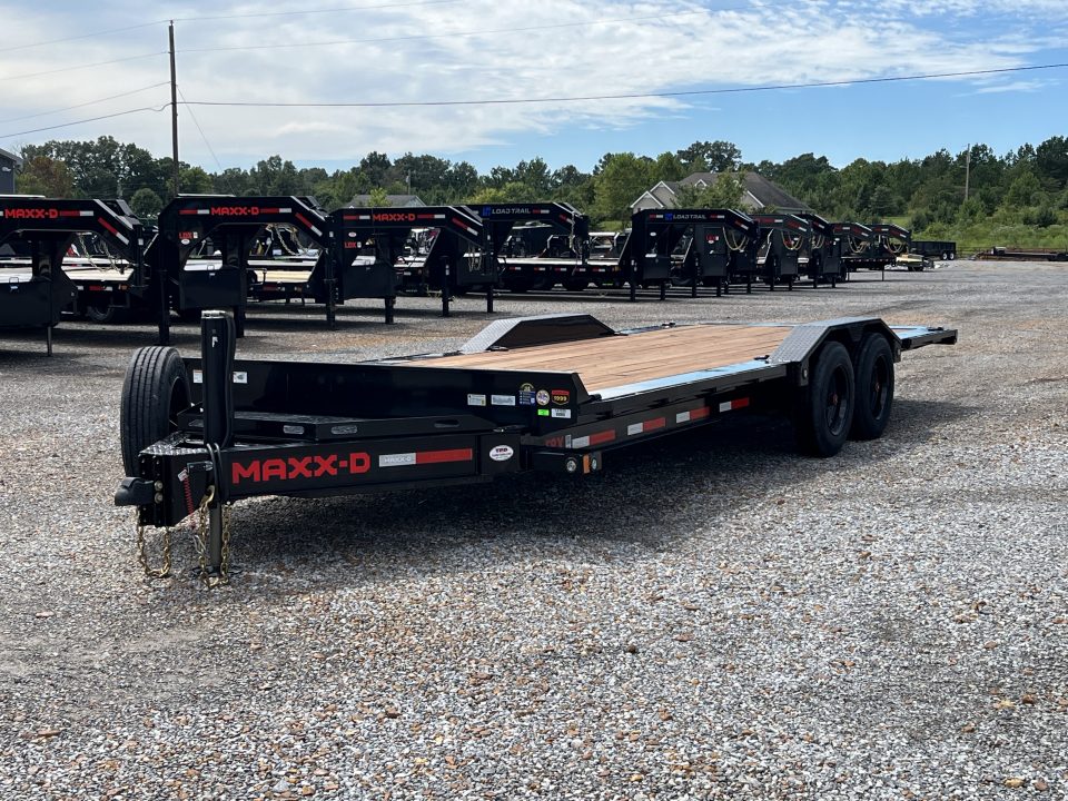 New 2027 MAXX-D 102"x22' 17.5k Power Tilt Equipment Trailer *I BEAM*