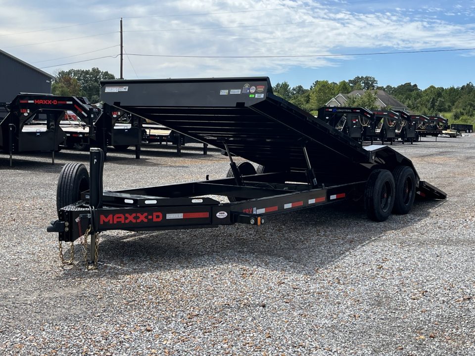 New 2027 MAXX-D 102"x22' 17.5k Power Tilt Equipment Trailer *I BEAM*