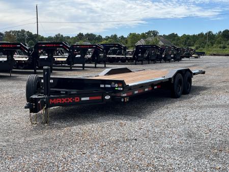 New 2027 MAXX-D 102"x22' 17.5k Power Tilt Equipment Trailer *I BEAM*