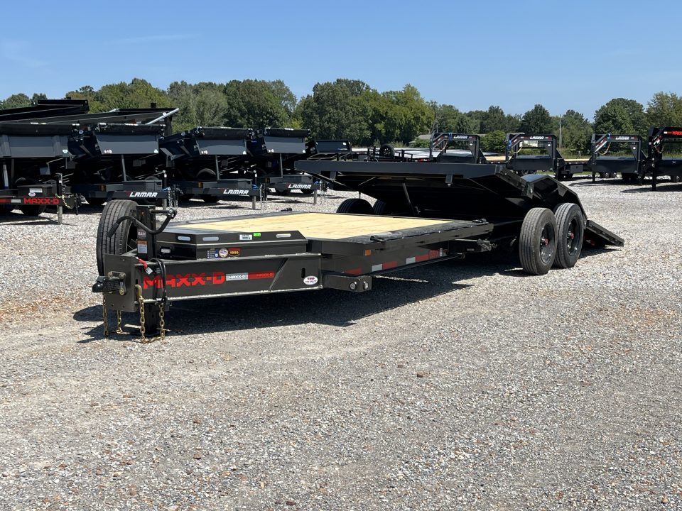 New 2027 MAXXD 102" X 24' 21K Tilt Equipment Trailer ALL NEW