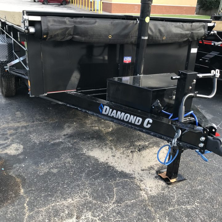 New 2026 Diamond C Trailers 77x12 MDT Dump Trailer