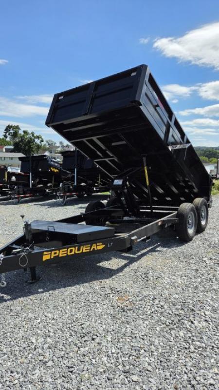 New 2027 Pequea Trailers C2500 14' Dump Trailer