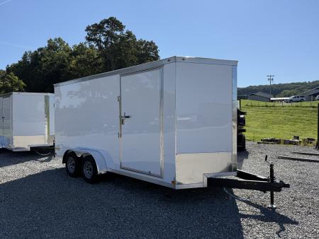 New 2027 Covered Wagon Trailers 7X16 TA2 7' BAR LCK POLY Cargo / Enclosed Trailer