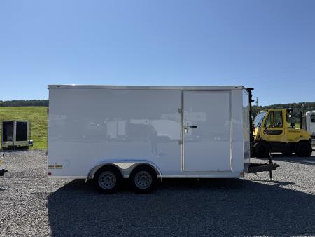 New 2027 Covered Wagon Trailers 7X16 TA2 7' BAR LCK POLY Cargo / Enclosed Trailer