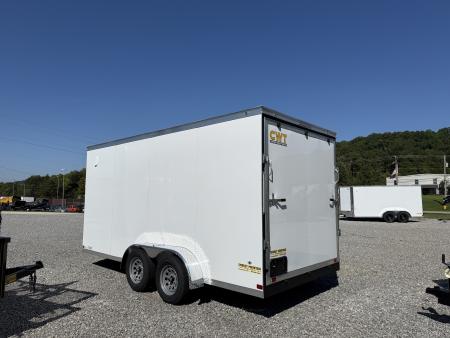 New 2027 Covered Wagon Trailers 7X16 TA2 7' BAR LCK POLY Cargo / Enclosed Trailer