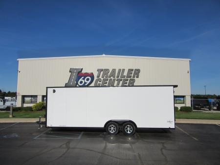 New 2026 Cargo Express 8.5 x 24 KE-DXC10224-100 Car / Racing Trailer 10K / Black Trim / Rear Flare