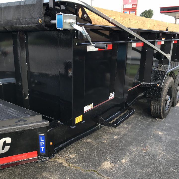 New 2026 Diamond C Trailers 82x16 LPT Dump Trailer