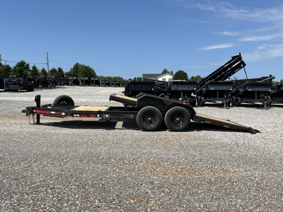 New 2027 MAXXD 83" X 20' 14K I-BEAM Tilt Equipment Trailer *ALL NEW*