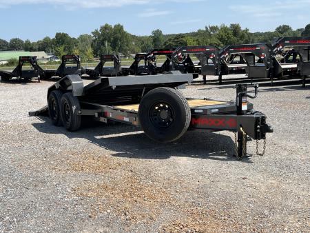 New 2027 MAXXD 83" X 20' 14K I-BEAM Tilt Equipment Trailer *ALL NEW*