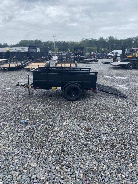 New 2027 Big Tex Trailers 5x8 30SV w/ 24" Solid Sides & 4' Spring Assist Ga Utility Trailer