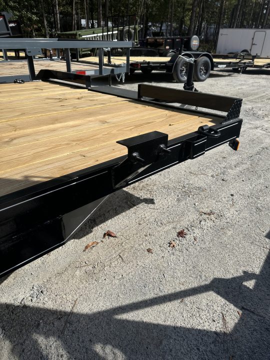 New 2027 18FT 7K WOOD FLOOR DELUXE CAR HAULER
