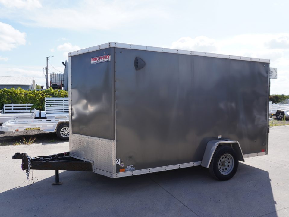 Used 2021 Discovery Trailers Rover SE 7x12ft Enclosed Trailer