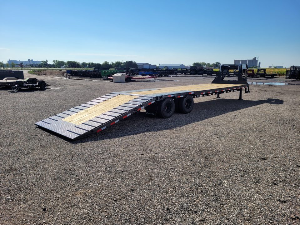 New 2027 Load Trail 102"X36' Gooseneck Hydraulic Dovetail Trailer