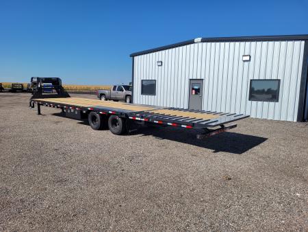 New 2027 Load Trail 102"X36' Gooseneck Hydraulic Dovetail Trailer