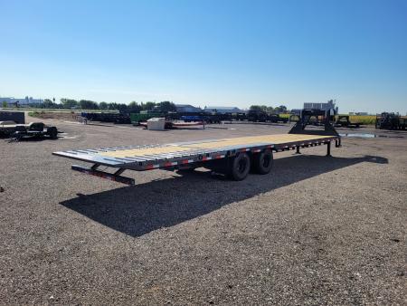 New 2027 Load Trail 102"X36' Gooseneck Hydraulic Dovetail Trailer