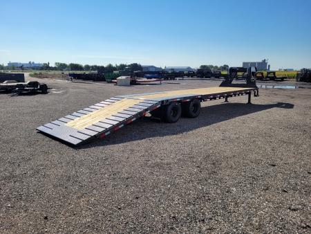 New 2027 Load Trail 102"X36' Gooseneck Hydraulic Dovetail Trailer