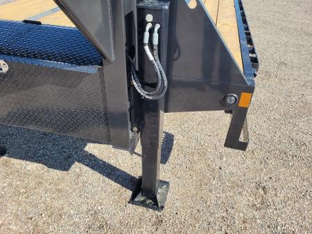 New 2027 Load Trail 102"X36' Gooseneck Hydraulic Dovetail Trailer