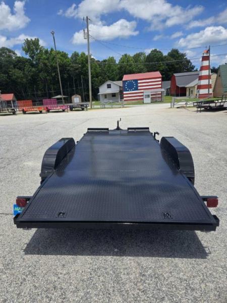 New 2027 16FT 7K STEEL FLOOR DELUXE CAR HAULER