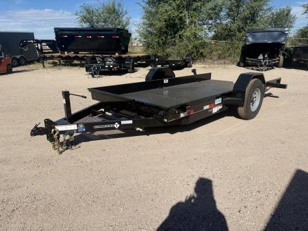 New 2026 Diamond T 6.5-14 Tilt Equpment Hauler 7K GVWR