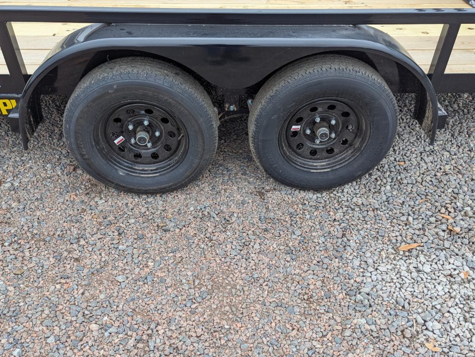 New 2027 Big Tex Trailers 14' 70PI w/ 4' Spring Assist Gate Utility Trailer