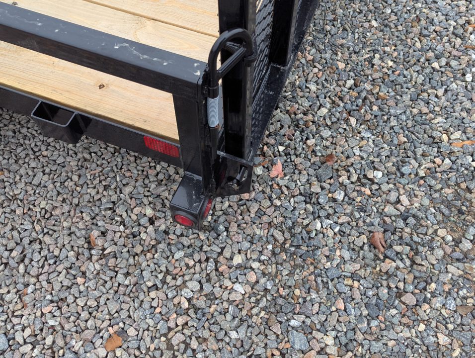 New 2027 Big Tex Trailers 14' 70PI w/ 4' Spring Assist Gate Utility Trailer