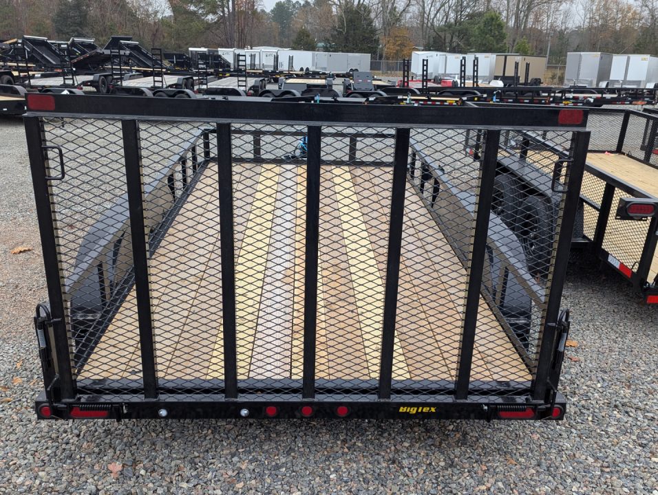 New 2027 Big Tex Trailers 14' 70PI w/ 4' Spring Assist Gate Utility Trailer