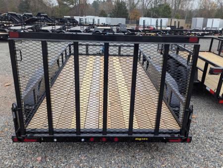 New 2027 Big Tex Trailers 14' 70PI w/ 4' Spring Assist Gate Utility Trailer
