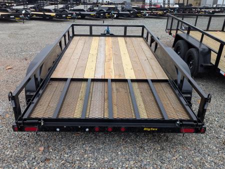 New 2027 Big Tex Trailers 14' 70PI w/ 4' Spring Assist Gate Utility Trailer