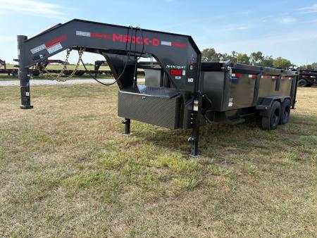 New 2027 MAXX-D 83x16 Tandem 21K Dump Trailer W/ 3' Sides & Wireless Remote