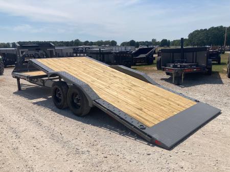 New 2027 Diamond C Trailers 102x24 TANDEM 20K GN TILT W/ 18' TILT BED, 6' STATIONARY DECK, HYDROJACKS & SOLAR CHARGER Tilt Trailer
