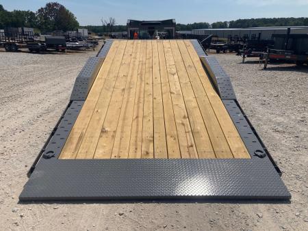 New 2027 Diamond C Trailers 102x24 TANDEM 20K GN TILT W/ 18' TILT BED, 6' STATIONARY DECK, HYDROJACKS & SOLAR CHARGER Tilt Trailer