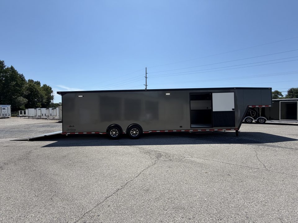 New 202 8.5X407 inTech GOOSENECK RACE TRAILER