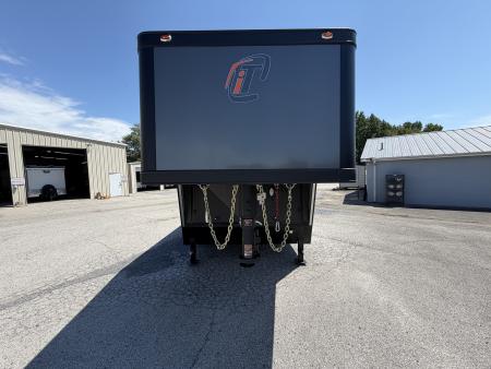 New 202 8.5X407 inTech GOOSENECK RACE TRAILER