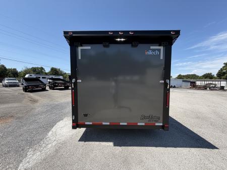 New 202 8.5X407 inTech GOOSENECK RACE TRAILER