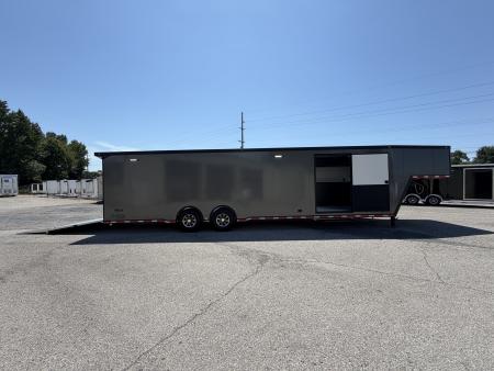 New 202 8.5X407 inTech GOOSENECK RACE TRAILER