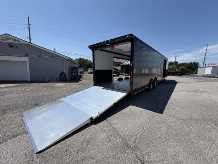 New 202 8.5X407 inTech GOOSENECK RACE TRAILER