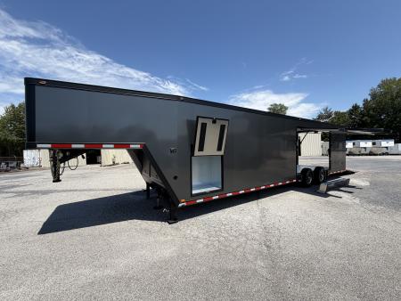 New 202 8.5X407 inTech GOOSENECK RACE TRAILER