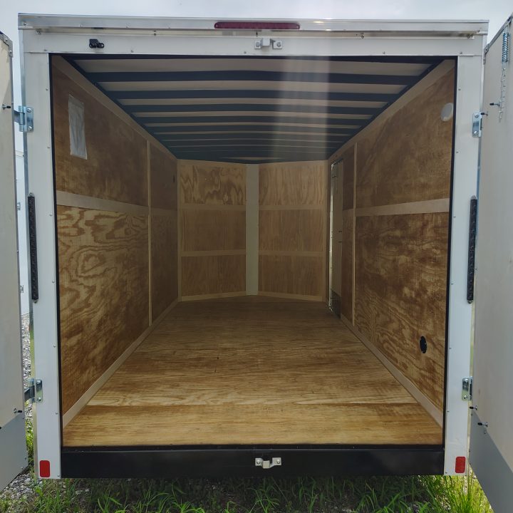 New 2027 Homesteader Trailer 7X14 TA, 6'5" Interior Height, 3.5K Axles, .030 Exterior, Intrepid package with barn doors Cargo / Enclosed Trailer