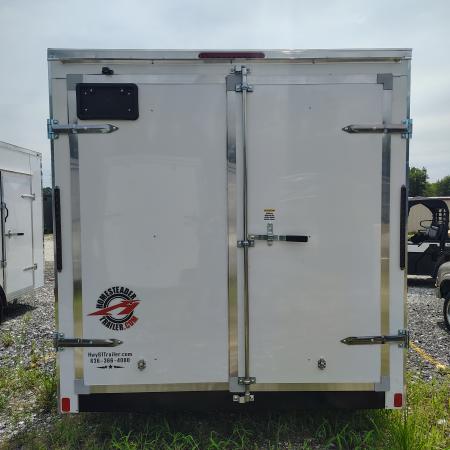 New 2027 Homesteader Trailer 7X14 TA, 6'5" Interior Height, 3.5K Axles, .030 Exterior, Intrepid package with barn doors Cargo / Enclosed Trailer