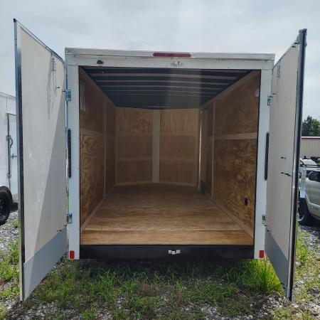 New 2027 Homesteader Trailer 7X14 TA, 6'5" Interior Height, 3.5K Axles, .030 Exterior, Intrepid package with barn doors Cargo / Enclosed Trailer