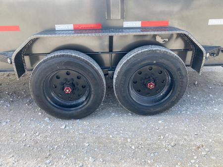 New 2027 MAXX-D 83X16 TANDEM 17.5K DUMP W/ 7GA FLOOR, 4' SIDES, SLIDE IN RAMP & WIRELESS REMOTE Dump Trailer
