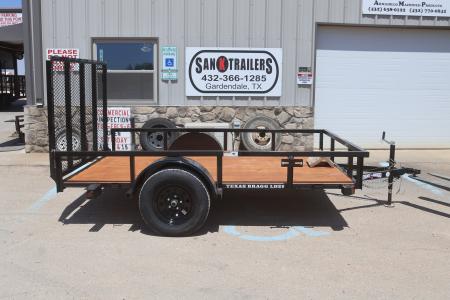 New 2026 Texas Bragg Trailers 6'X10' Square Tubing Top Utility Trailer