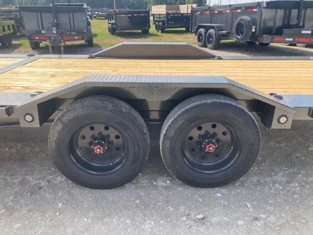 New 2027 MAXX-D 102X22 TANDEM 21K W/ 16' TILT DECK, 6' STATIONARY DECK, DRIVE OVER FENDERS & HYDROJACKS Tilt Trailer