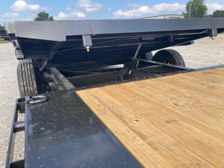 New 2027 MAXX-D 102X22 TANDEM 21K W/ 16' TILT DECK, 6' STATIONARY DECK, DRIVE OVER FENDERS & HYDROJACKS Tilt Trailer
