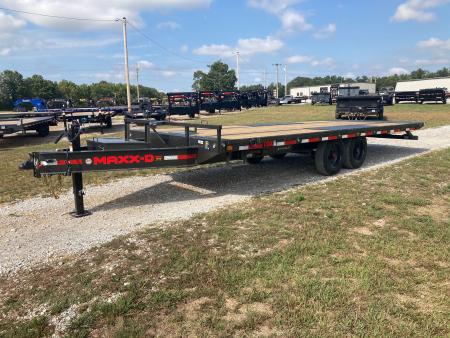 New 2027 MAXX-D 102X22 TANDEM 17.5K FULL TILT W/ WINCH PLATE & WIRELESS REMOTE Tilt Trailer