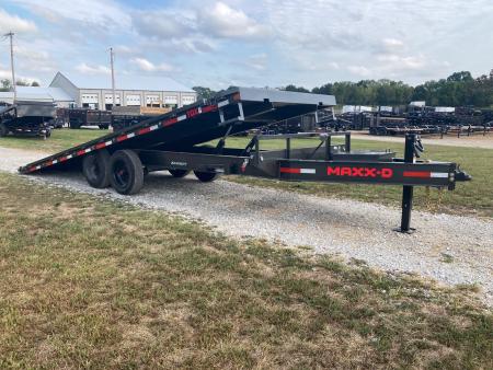 New 2027 MAXX-D 102X22 TANDEM 17.5K FULL TILT W/ WINCH PLATE & WIRELESS REMOTE Tilt Trailer