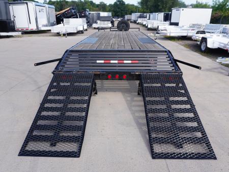 Used 2022 PJ Trailers F8 24ft Deckover Trailer