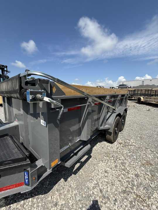 New 2027 Diamond C LPT 207 14’ Dump Trailer, HYD JACK, BOARD BRACKETS, 32” SIDES